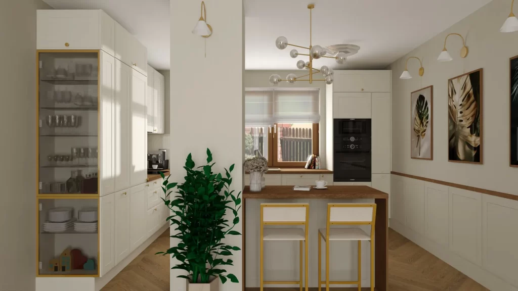 Połączenie drewna i kaszmiru