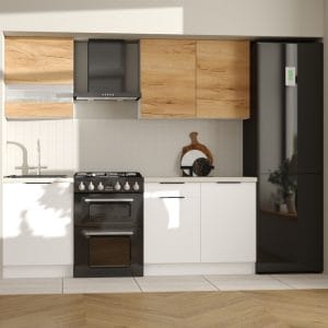 Zestaw mebli kuchennych <br>220 cm Nr 1