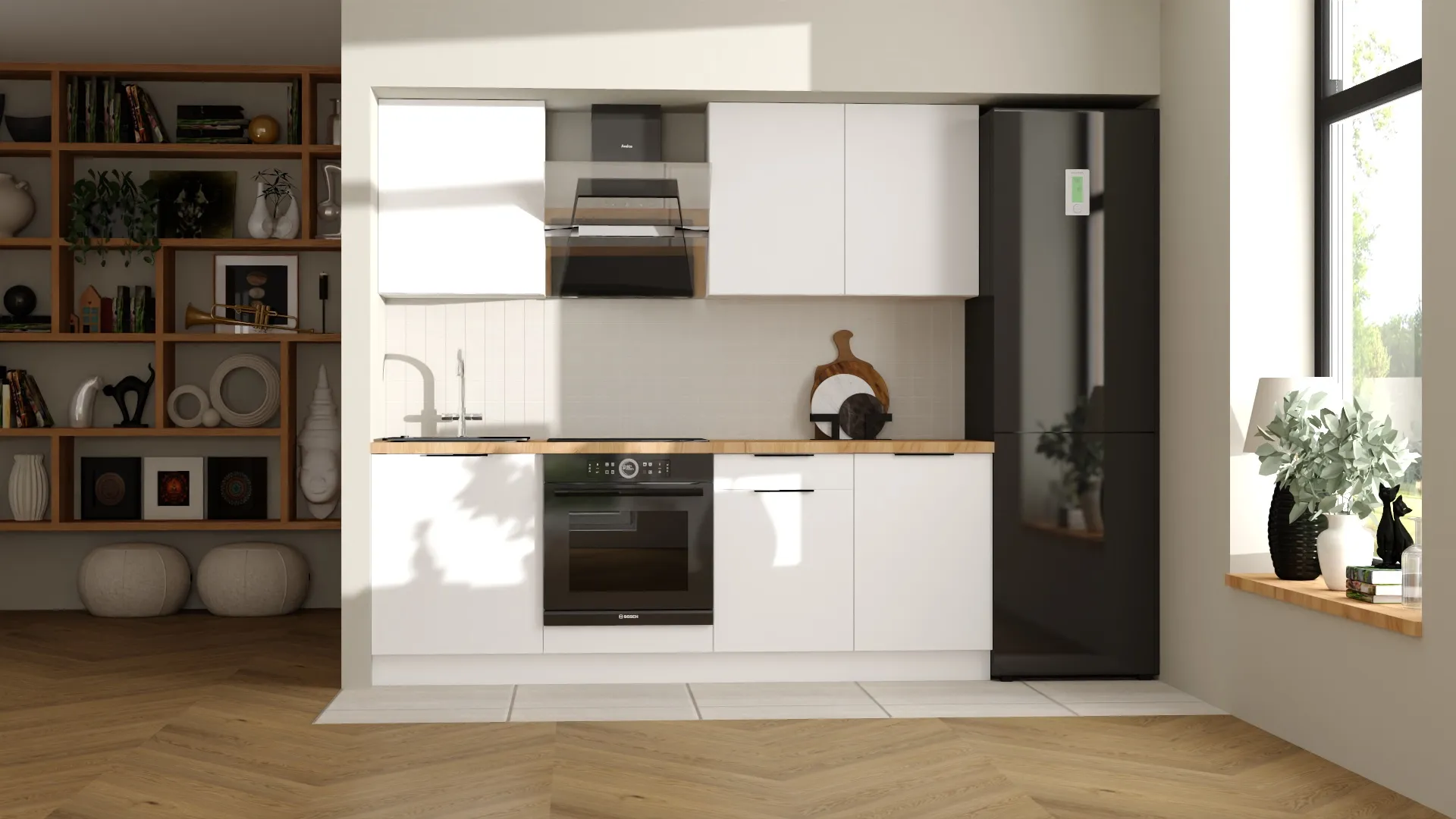 Zestaw mebli kuchennych <br>220 cm Nr 3 - obrazek 4