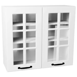 Szafka wisząca głęboka  BWW80/71 - witryna - KamMono