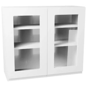 Szafka wisząca głęboka  BWW80/71 - witryna - KamMono