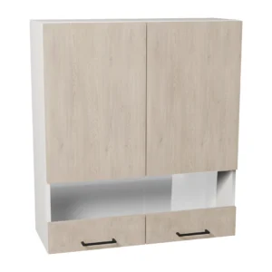 Szafka wisząca głęboka  BWW80/90 - witryna - KamMono