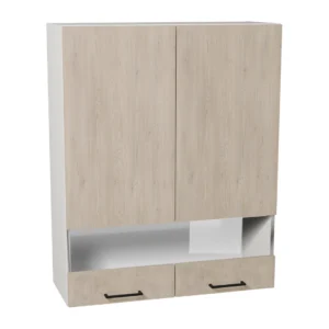 Szafka wisząca głęboka  WW80/100 - witryna - KamMono