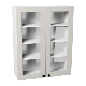 Szafka wisząca głęboka  WW80/100 - witryna - KamMono