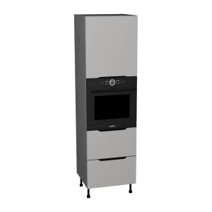 Słupek SDP60SS2/71 - zabudowa piekarnika - 2 szuflady Slim - KamMono