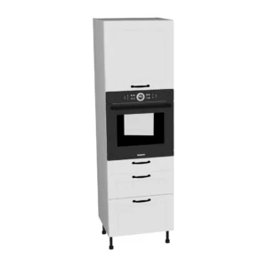 Słupek SDP60SS3 - piekarnik w zabudowie - 3 szuflady Slim - KamMono