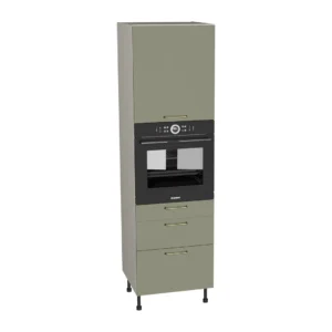 Słupek SDP60SS3/71 - piekarnik w zabudowie - 3 szuflady slim - KamMono