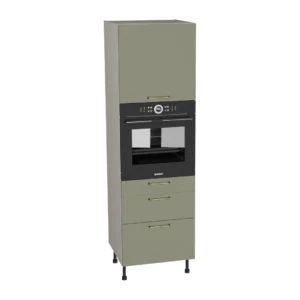 Słupek SDP60SS3 - piekarnik w zabudowie - 3 szuflady Slim - KamMono