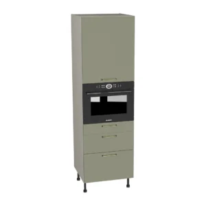 Słupek SDPK60SS3 - piekarnik kompaktowy w zabudowie - 3 szuflady Slim - KamMono