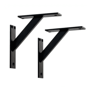 Wspornik półki w kolorze alu lub czarnym - Kam