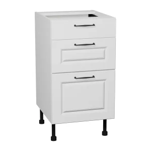 Szafka dolna DSS…/3 – szer. 40 - 90 szuflady Slim cichy domyk KamMono