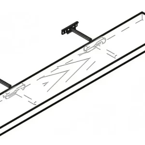 Półka PZ15 - gł. 15 cm - długość 120,130,140 cm - meble Kam