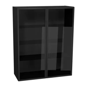 Szafka wisząca WWAR80/100 - witryna alu - KamMono