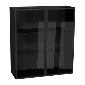 Szafka wisząca WWAR80/90 - witryna alu - KamMono