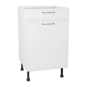 Szafka dolna BDSS… .1/1 – szer. 40-60 cm – 1 szuflada Slim cichy domyk – głęboka KamMono