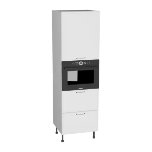 Słupek SDPK60SS2 - zabudowa piekarnika kompaktowego- 2 szuflady Slim - KamMono