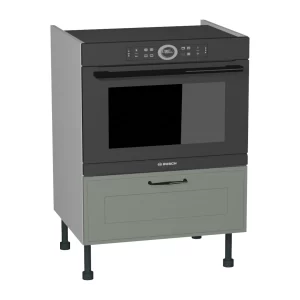 Szafka dolna BDPKSS60 – szer. 60 cm - zabudowa piekarnika kompaktowego – szuflada Slim cichy domyk – głęboka KamMono