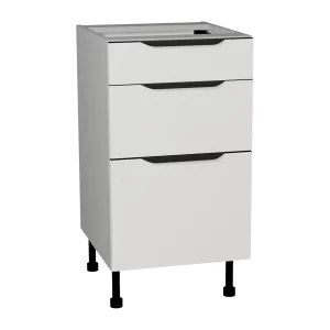 Szafka dolna DSS…/3 – szer. 40 - 90 szuflady Slim cichy domyk KamMono