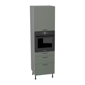 Słupek SDP60SS3/71 - piekarnik w zabudowie - 3 szuflady slim - KamMono