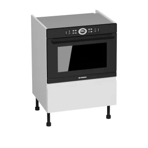 Szafka dolna DPK60 - piekarnik kompaktowy 60 cm z szufladą Metalbox