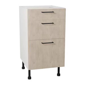 Szafka dolna BDST../3 – szer.40-90 cm – 3 szuflady Blum – głęboka KamMono