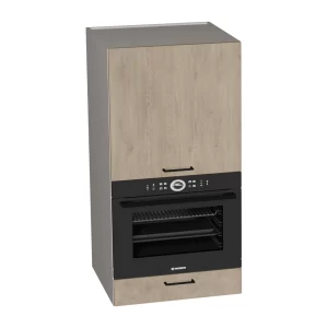 Słupek NWPKD... .1SS/61 nad zmywarkę/pralkę - 45,60 cm - piekarnik kompaktowy, szuflada Slim - Kammono