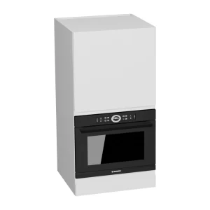 Słupek NWPKD... .1SS/61 nad zmywarkę/pralkę - 45,60 cm - piekarnik kompaktowy, szuflada Slim - Kammono