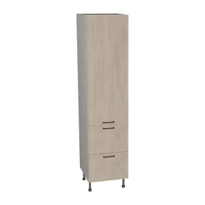 Słupek SD...SS2- szer. 40-60 cm - spiżarnia - 2 szuflady Slim - KamMono