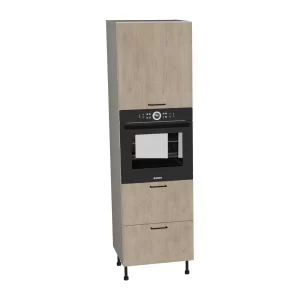 Słupek SDP60SS2/71 - zabudowa piekarnika - 2 szuflady Slim - KamMono