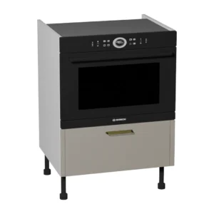 Szafka dolna DPK60 - piekarnik kompaktowy 60 cm z szufladą Metalbox