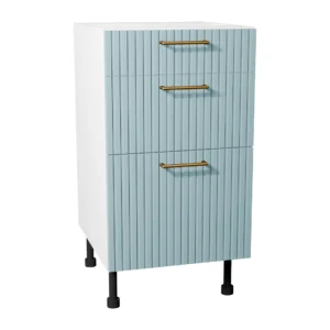 Szafka dolna DS…/3 – szer. 30- 60 cm szuflady Metalbox soft close KamMono