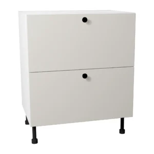 Szafka dolna BDST../2PŁ – szer. 60-90 cm – 2 szuflady Blum – głęboka KamMono