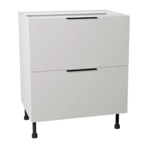 Szafka dolna DSS…/2PŁ – szer. 60 - 90 szuflady Slim cichy domyk KamMono