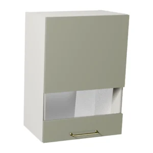 Szafka wisząca głęboka BWW... .1/71 - witryna - szer. 40-60 cm - KamMono