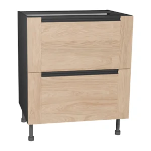 Szafka dolna BDST../2PŁ – szer. 60-90 cm – 2 szuflady Blum – głęboka KamMono