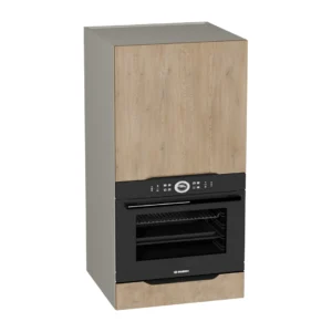 Słupek NWPKD... .1SS/61 nad zmywarkę/pralkę - 45,60 cm - piekarnik kompaktowy, szuflada Slim - Kammono