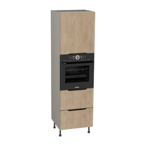 Słupek SDP60SS2/71 - zabudowa piekarnika - 2 szuflady Slim - KamMono