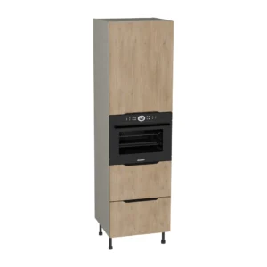 Słupek SDPK60SS2/71 - zabudowa piekarnika kompaktowego- 2 szuflady Slim - KamMono