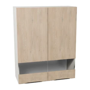 Szafka wisząca głęboka  WW80/100 - witryna - KamMono