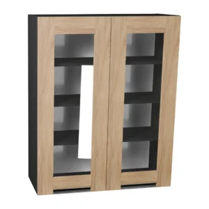 Szafka wisząca głęboka -witryna BWW80/100 - KamMono