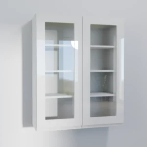 Szafka wisząca głęboka  WW80/100 - witryna - KamMono