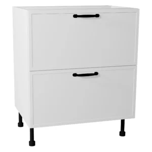 Szafka dolna BDST../2PŁ – szer. 60-90 cm – 2 szuflady Blum – głęboka KamMono