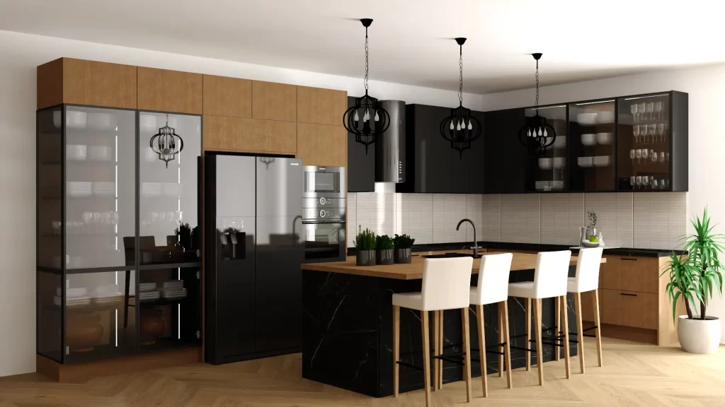 Kuchnia w kolorze drewna – Elegancja? A może, nowoczesność?