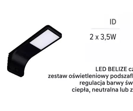 Zestaw oświetleniowy Belize 2×3,5W